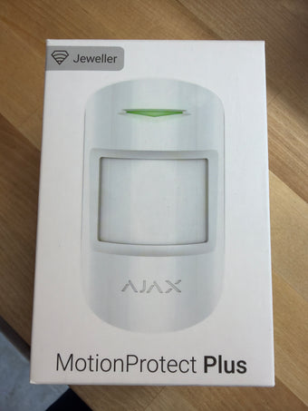 Ajax MotionProtect Plus Jeweller Wireless Indoor Motion Detector with Microwave