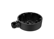 Caja de conexiones de cámara de aluminio negra Hikvision DS-1280ZJ-DM46