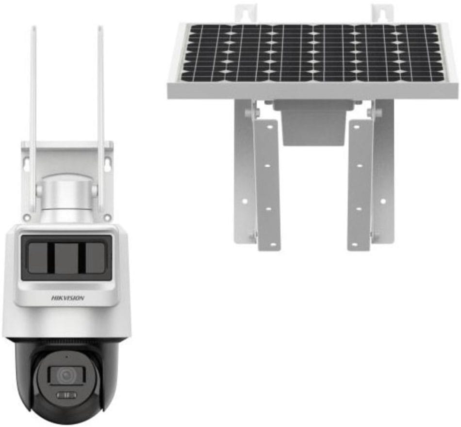 Cámara PT solar 4G de 4MP Hikvision con detección de radar PIR y visión nocturna DS-2DE2C400IWG-K-4G-C09S20