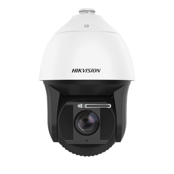 Cámara domo PTZ de alta velocidad DS-2DF8442IXS-AELW de 4MP y 42× con infrarrojos de 500m, detección por IA, y clasificación IP67 para exteriores