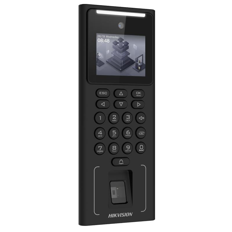 Hikvision DS-K1T321MFWX face access terminal left view