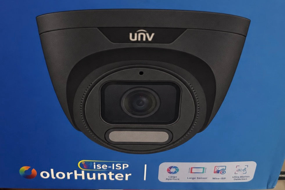 IPC3624SR-ADF28KM-WP-BK Model ,4mp Turret OwlView-ColorHunter-Wise-ISP Uniview Brand