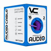 Audio Vertical Cable 16/2 .Purple .