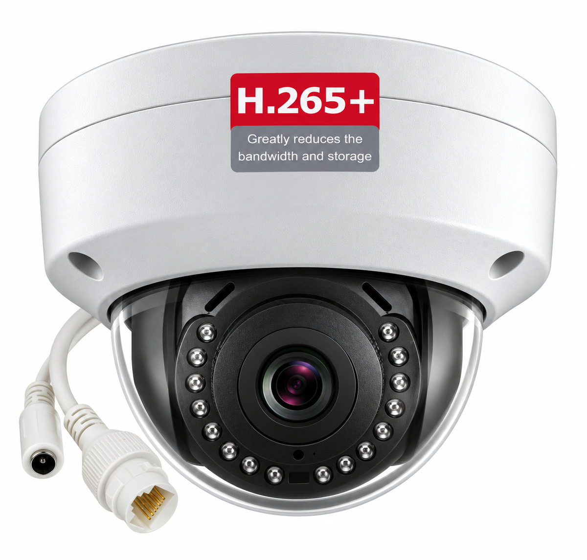 Hikvision DS-7616NI-Q2/16P 16CH 4K 8MP NVR 16 x 4MP Dome IP POE Camera System