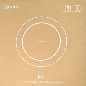 Lysora Ceiling Mounted AP , AX3000 Dual Band Wi-Fi  -L6