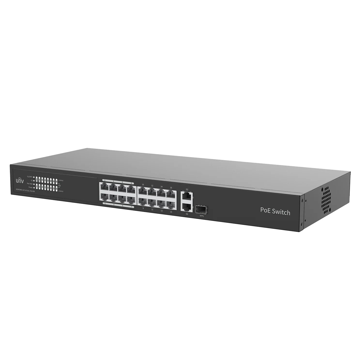 NSW3000-16T1GT1GC-POE-IN 16CH  Switch