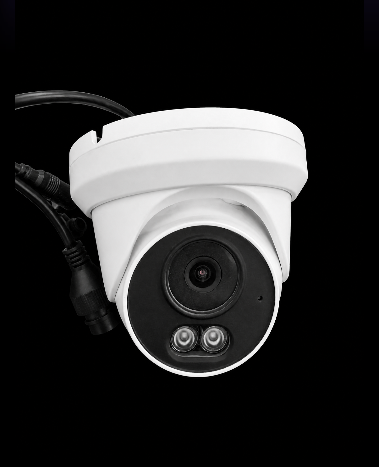 IPC-D3B83W-S-N 2.8MM TURRET NETWORK CAMERA 8MP WHITE CAMERA.