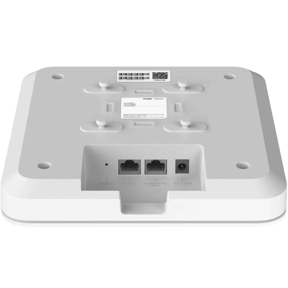 Ruijie Reyee RG-RAP2260 AX3000 Wi-Fi 6 Ceiling Access Point with 2.5G Uplink and Mesh Support