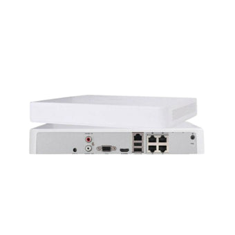 Hikvision DS-7104NI-Q1/4P 4 Channel PoE Network Video Recorder with H.265+ Compression