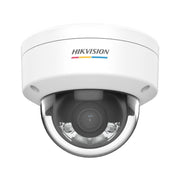 Cámara IP PoE Domo Hikvision DS-2CD1127G0-LUF con audio, 2 MP, ColorVu