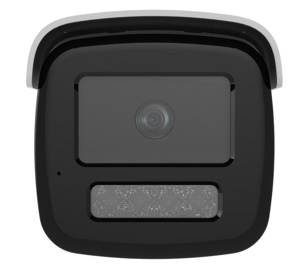 Cámara IP Hikvision 4K 8MP AcuSense+DarkFighter DS-2CD2T86G2-ISU/SL con micrófono y altavoz