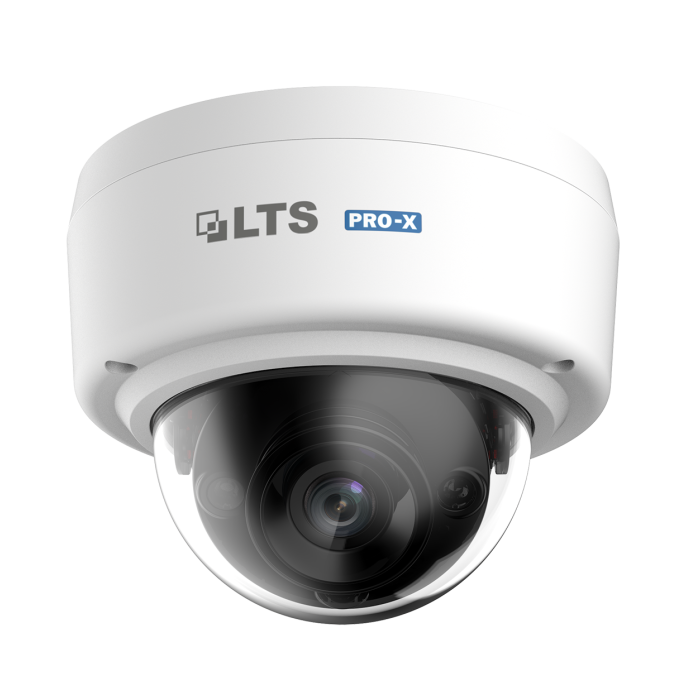 LXIP7542W-28SD Lts w/ audio IP PoE Camera Pro-X 4 MP Dome