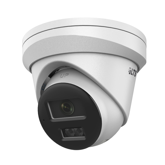 CMIP1382WE-28MDA Lts w/ audio IP PoE Camera <h1 Platinum 8 MP Dual-Light Turret