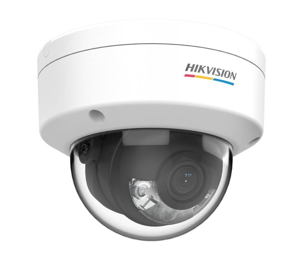 Hikvision DS-2CD1127G0-L 2MP ColorVu IP67 IK08 PoE Dome Camera Full Color 1080p