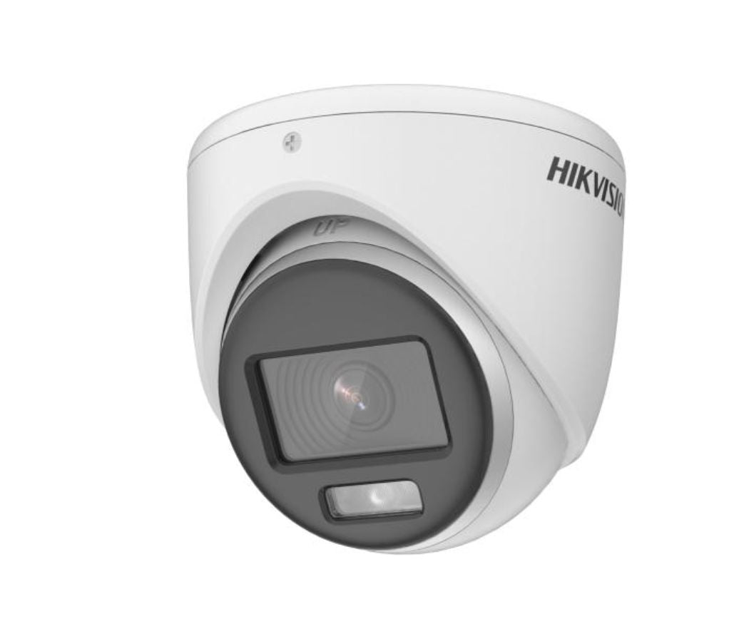 HIKVISION 16CH SECURITY CAMERA SYSTEM COLORVU MINI TURRET 2MP BUILT IN AUDIO
