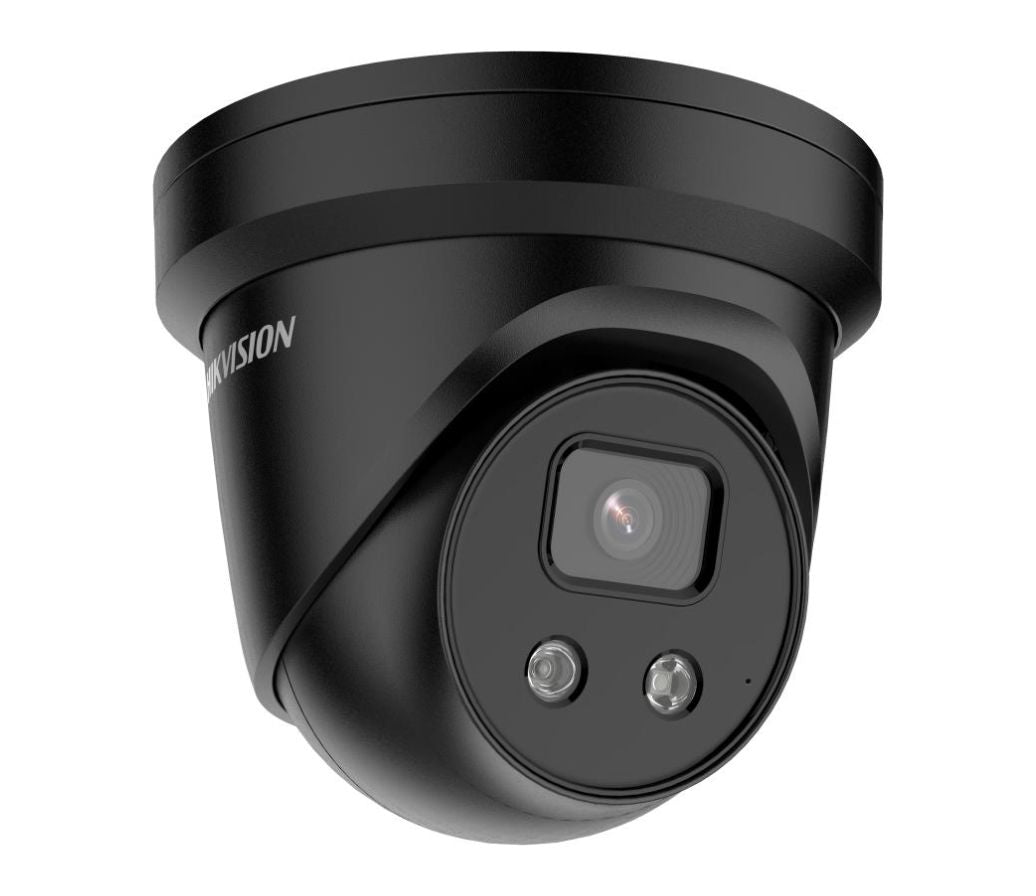 Hikvision DS-2CD2386G2-IU 8MP AcuSense Turret Network Camera with Mic PoE IP67 4K UHD
