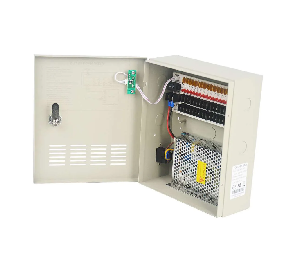 CP1218-10A Hikvision || Accessory Power Supply Box 12V DC