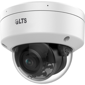 LTS CMIP7C82WI-28MDA 8MP Color 24/7 Hybrid Illumination Dome IP Camera with Microphone, 2.8mm Lens & PoE