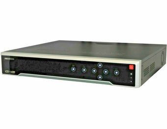 Hikvision NVR 32CH 24 PoE 12MP DS-7732NI-I4/24p 4SATA (HASTA 32TB HDD ) H.265+