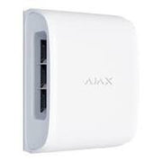 DETECTOR DE MOVIMIENTO INALÁMBRICO DE DOBLE CORTINA PARA EXTERIORES AJAX DUALCURTAINOUTDOOR BLANCO 9NA