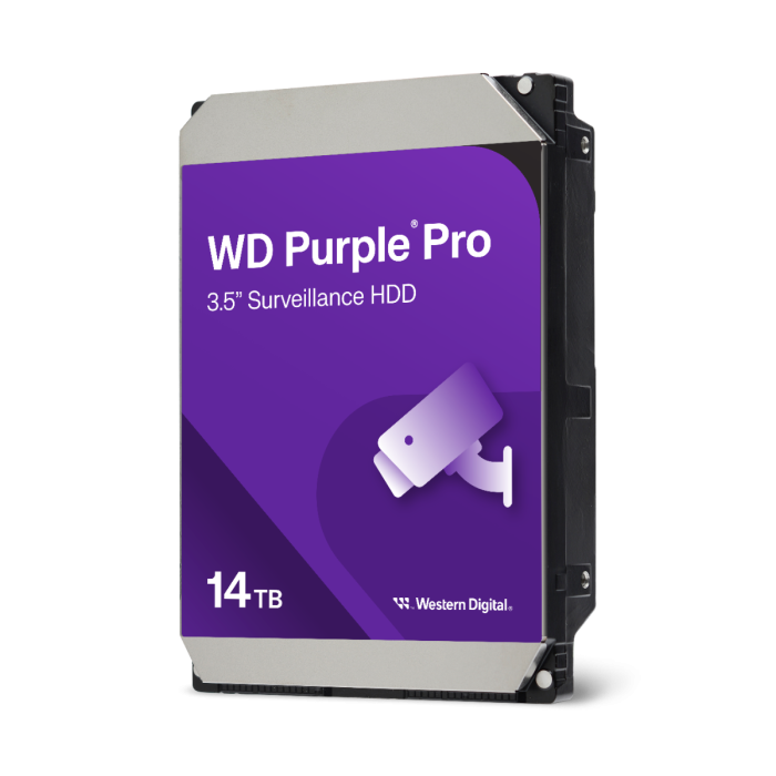 14TB PURPLE PRO HDD (1) Western Digital Purple 3.5" Hard Drive
