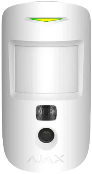 Ajax MotionCam (PhOD) Jeweller (9NA) UPC white