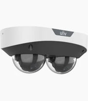 Cámara de red domo fijo IR multivista LightHunter IPC3224SS-ADF28(40)K-I1 2*4MP