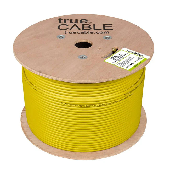 Belden UL Cat6 yellow UTP CMP Ethernet Cable 1000ft. (Copy)